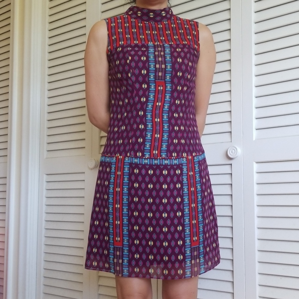 nanette lepore silk dress size s